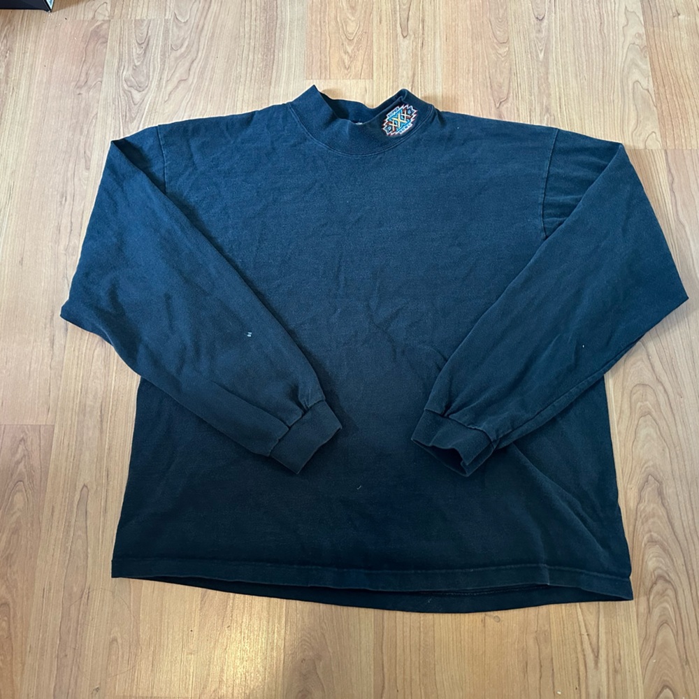 Black Long Sleeve Sweatshirt